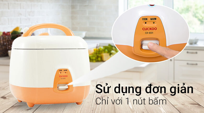 Nồi cơm điện Cuckoo 0.5 lít CR-0331 Nồi cơm điện Cuckoo 0.5 lít CR-0331