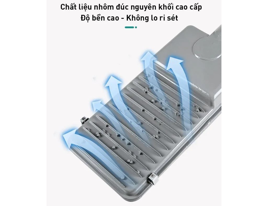 Đèn đường năng lượng mặt trời làm từ nhôm Đèn đường năng lượng mặt trời