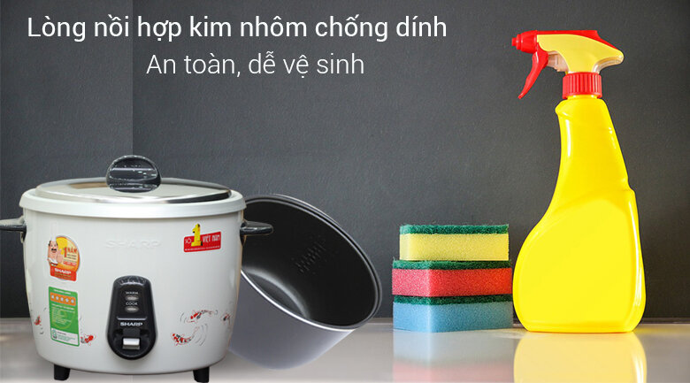 Nồi cơm điện Sharp 2.2 lít KSH-222V