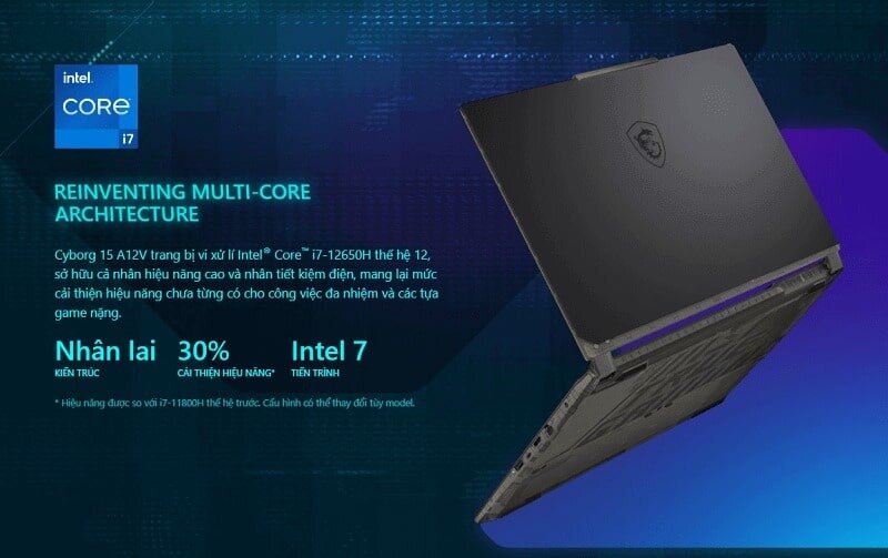 Laptop MSI Gaming Cyborg 15 (A12UC-621VN)