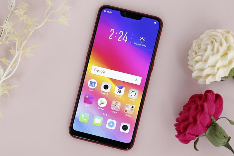 Điện thoại OPPO A3s 16GB Purple (DM)
