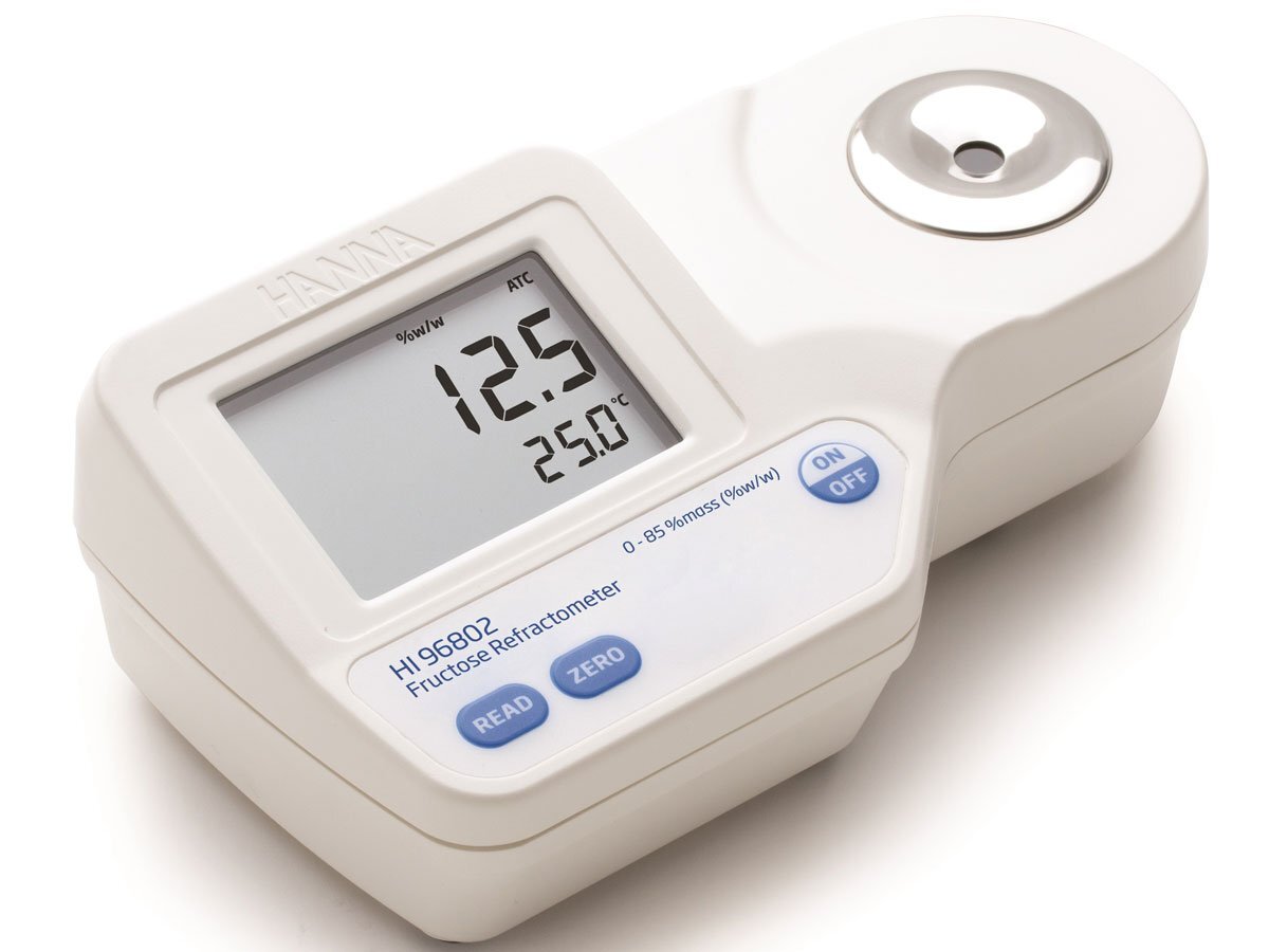 Khúc xạ kế đo phần trăm Fructose theo khối lượng Hanna HI96802