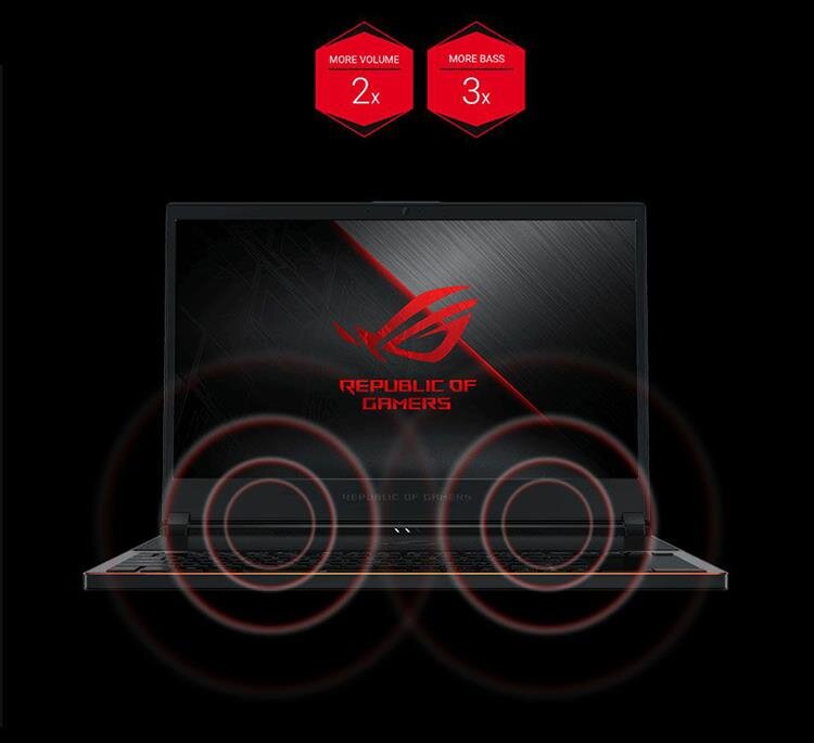 Laptop ASUS GX531GM-ES004T /i7-8750H /2*8GD4 /512GSSD /15.6FHD /W10SL/6GD5_GTX1060