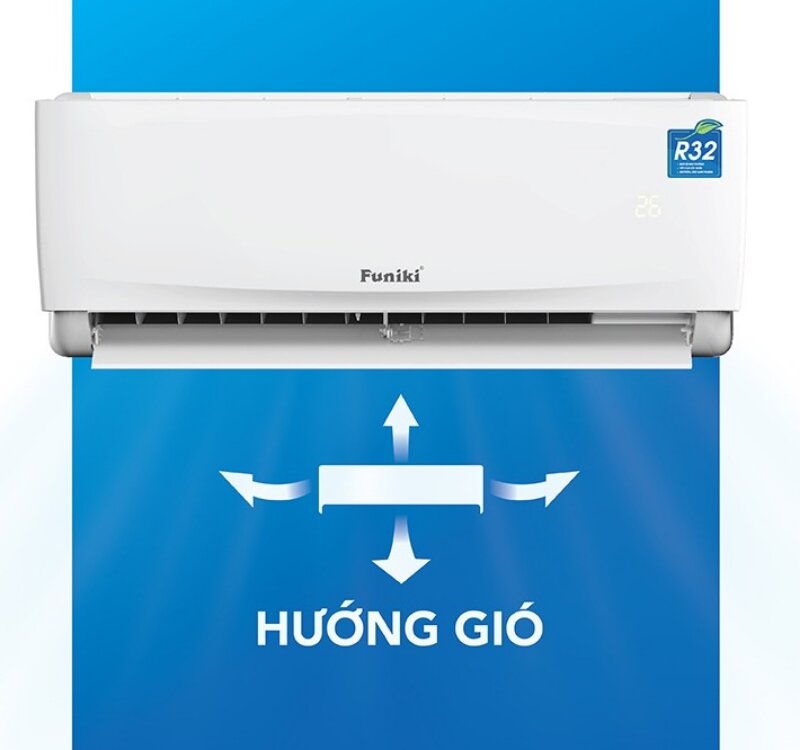 Điều hòa Funiki 9000 BTU 1 chiều HSC09 TAX gas R-32