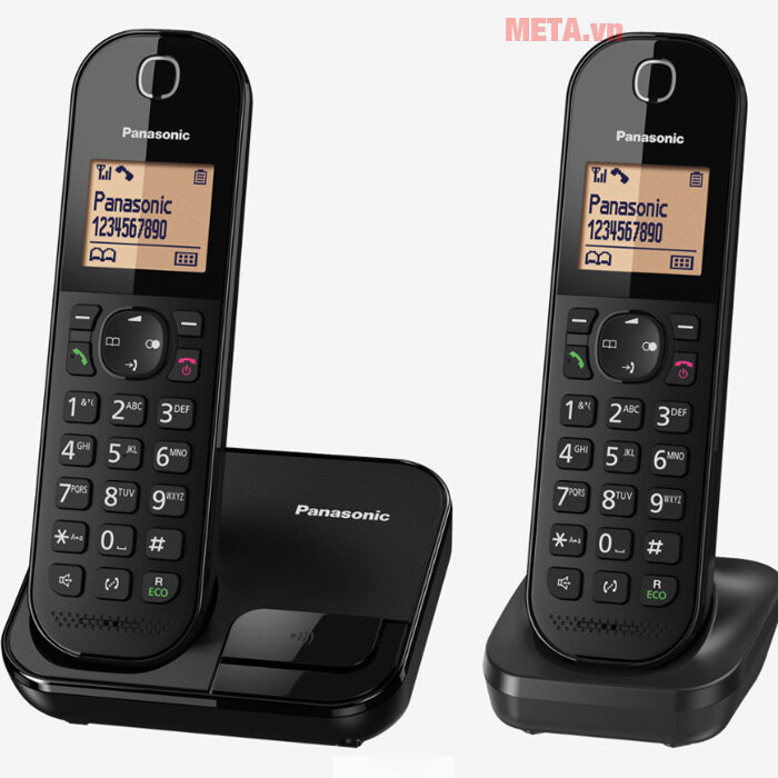 Điện thoại IP Panasonic KX-TGC412CX (2 máy cầm tay)