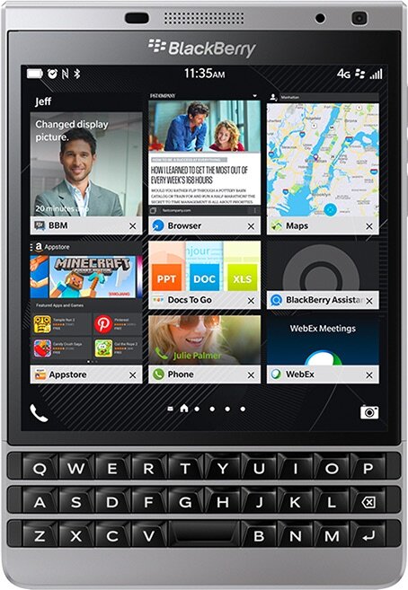 Điện thoại BlackBerry Passport Silver Edition