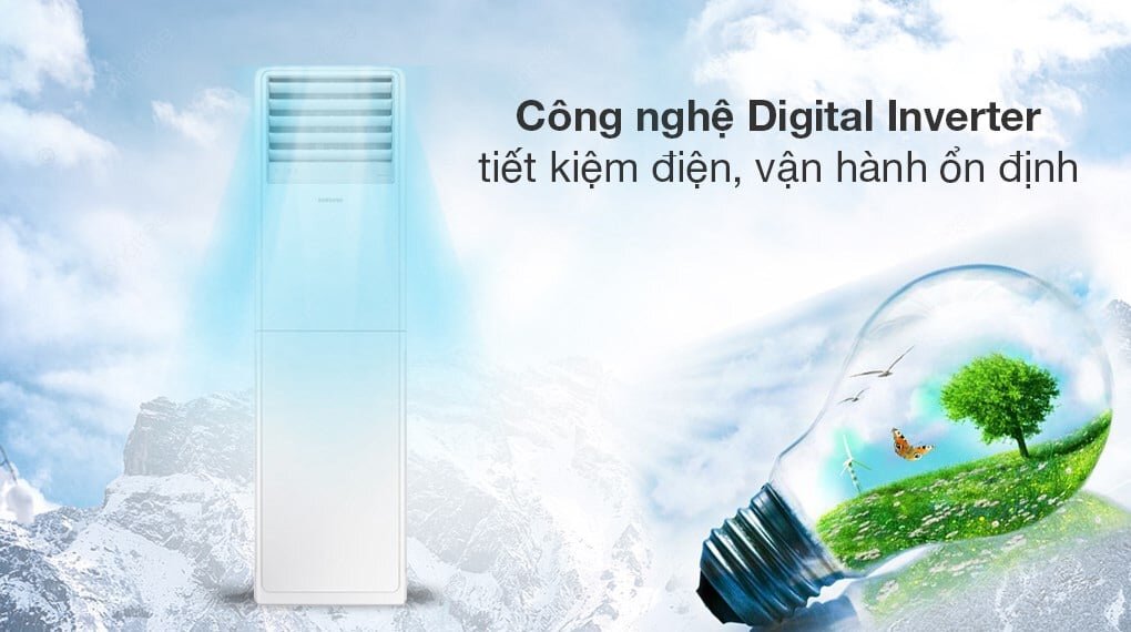 Máy lạnh tủ đứng Samsung 4 HP AC036BNPDKC/TC