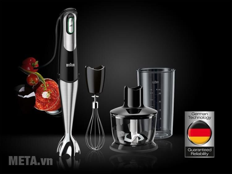 Máy xay sinh tố cầm tay Braun MQ735 Sauce - 750W