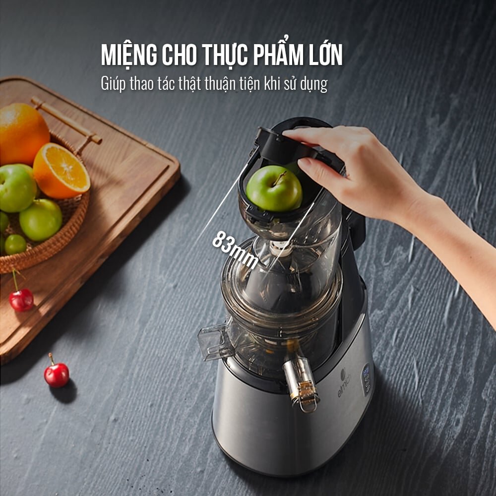 Miệng ép rộng 83mm Máy ép chậm Elmich