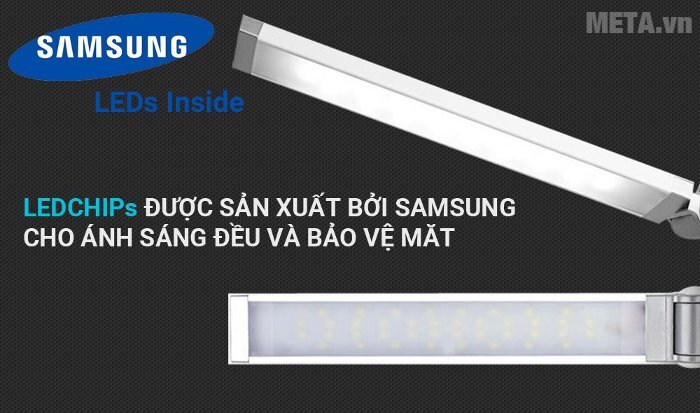 Đèn bàn Led Hàn Quốc cảm ứng Prism 4400W (Trắng)