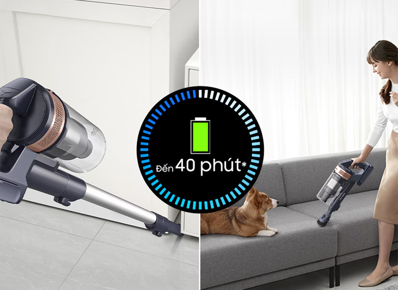 Máy hút bụi không dây Samsung VS15A60AGR7/SV (hình 7)