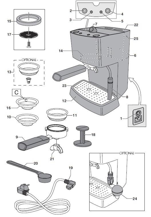 Máy pha cà phê Gaggia Classic
