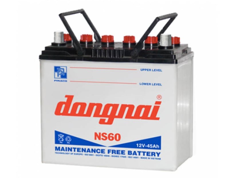 Ắc quy Đồng Nai NS60LS (12V, 45Ah) Ắc quy Đồng Nai NS60LS (12V, 45Ah)