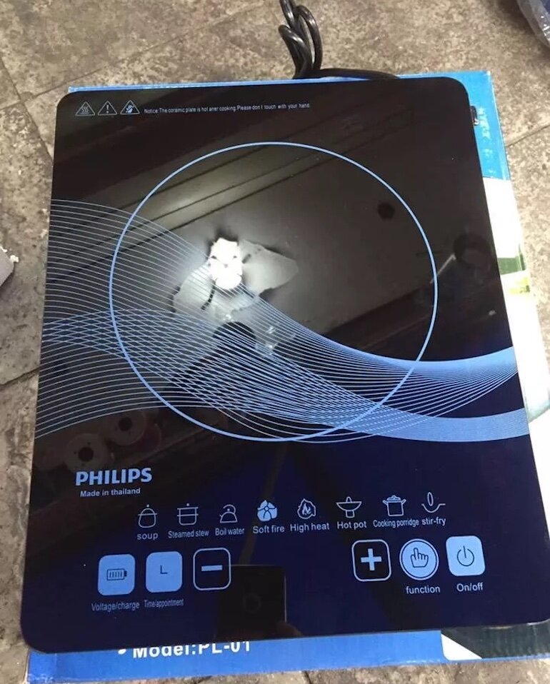 Bếp từ đơn dương Philips PL-01