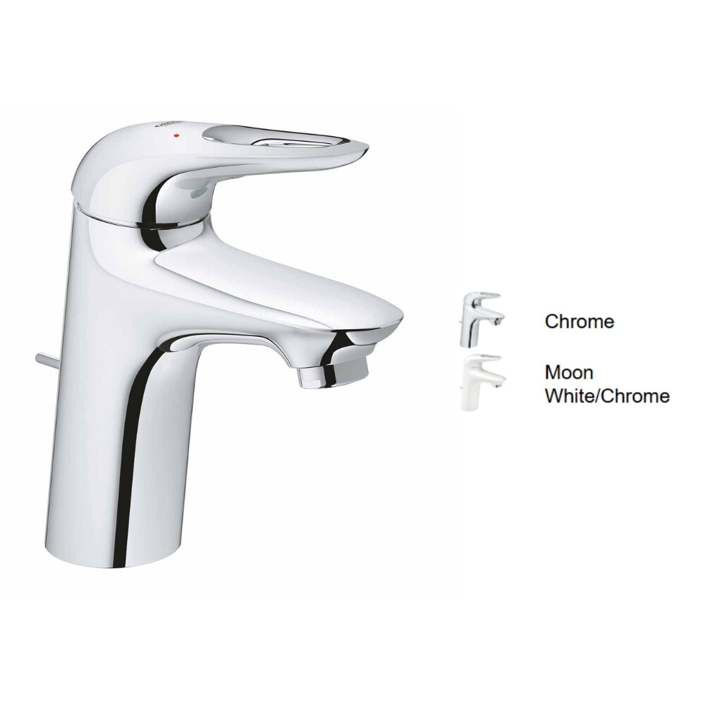 Vòi chậu nóng lạnh Eurostyle GROHE 33558003 và các phiên bản mạ màu cực kì sang trọng
