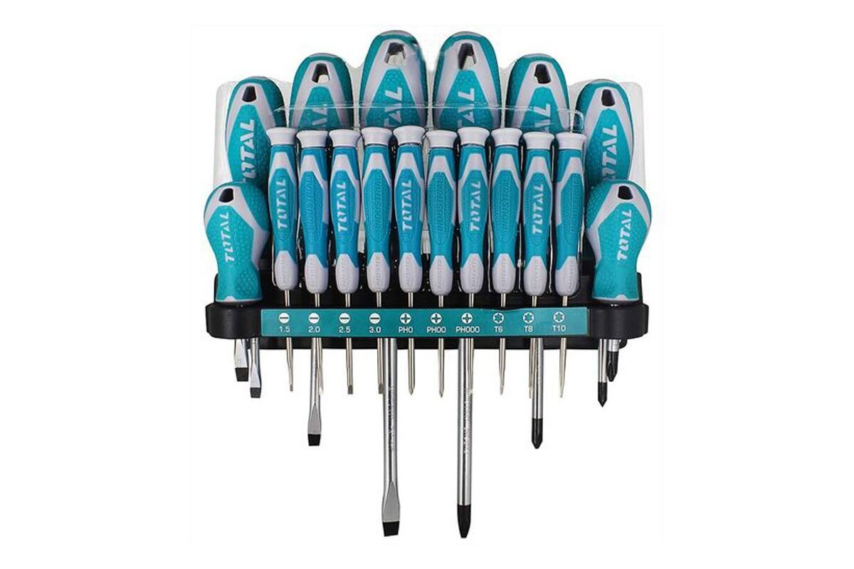 Bộ 18 tua vít Total THT250618