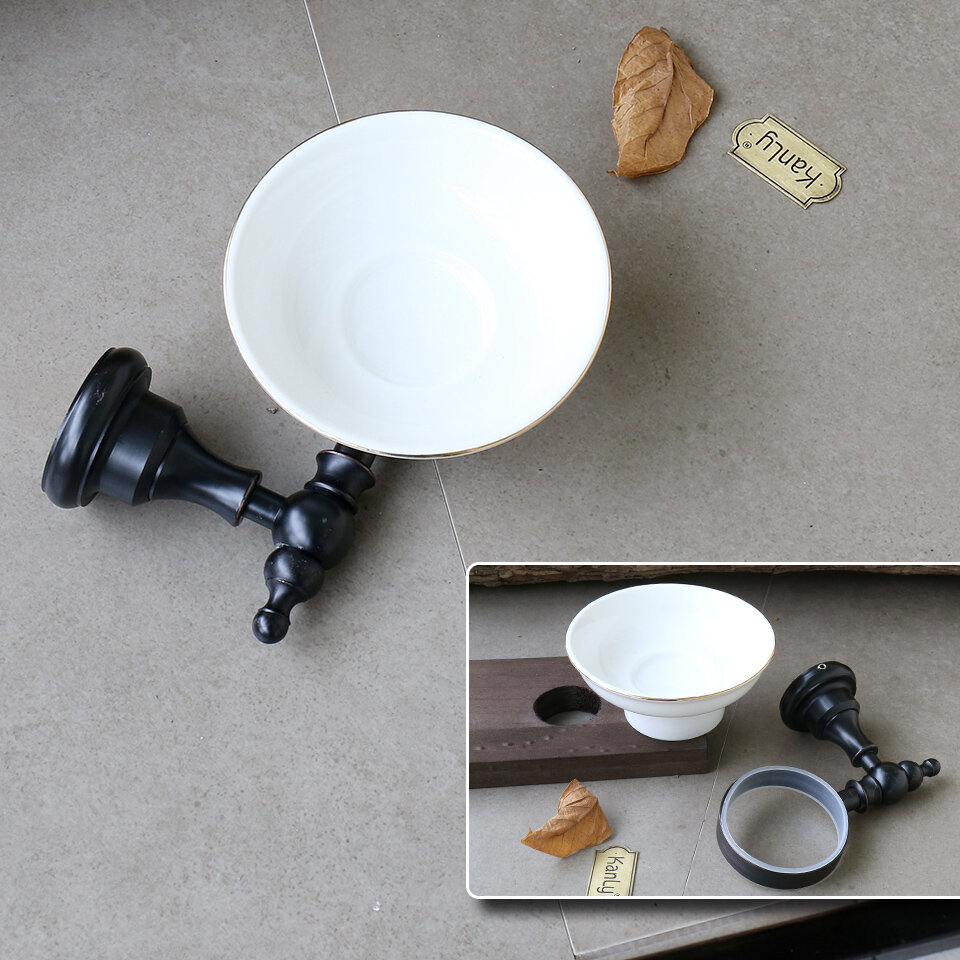 Giá để xà phòng bằng đồng Kanly GCK04B