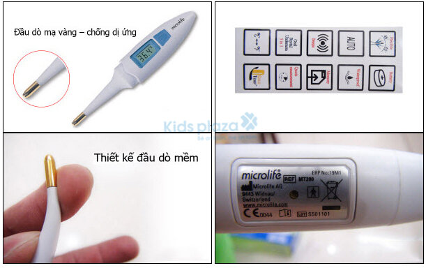  Nhiệt kế điện tử Microlife MT200