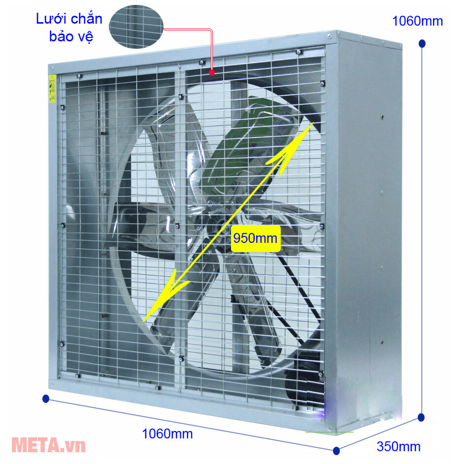 Quạt thông gió công nghiệp iFan 42D