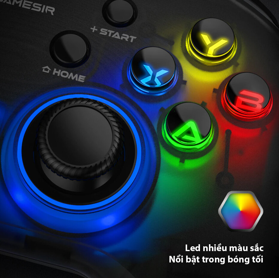 Tay cầm chơi game không dây Gamesir Wireless Controller T4 Pro 6