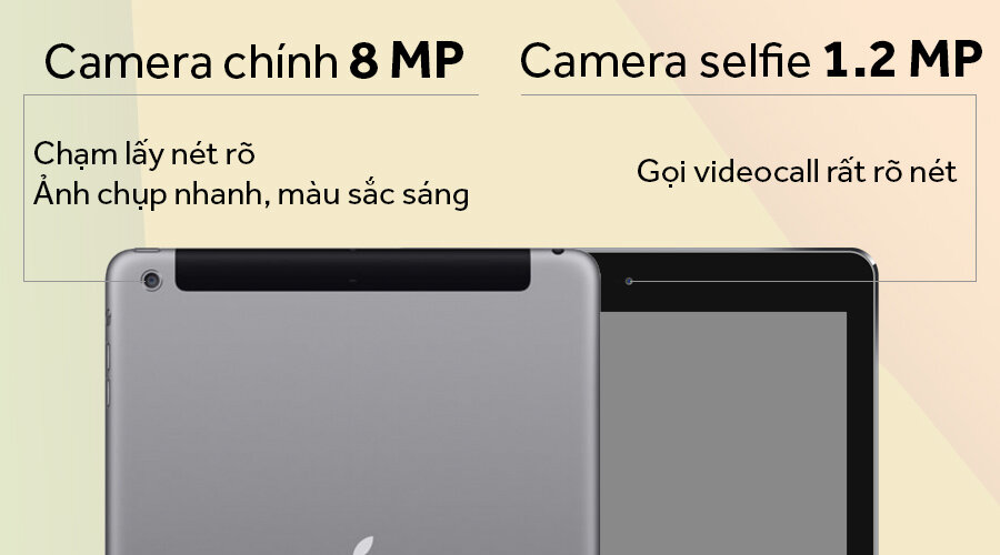 Máy tính bảng iPad Air 2 Cellular 128GB Máy tính bảng iPad Air 2 Cellular 128GB