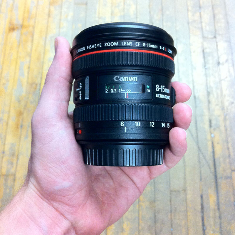 Ống Kính Canon EF 8-15mm f/4L USM Fisheye