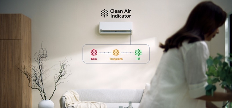 Điều hòa Panasonic Inverter 9000 BTU 2 chiều CU/CS-XZ9BKH-8 gas R-32 5 Điều hòa Panasonic Inverter 9000 BTU 2 chiều CU/CS-XZ9BKH-8