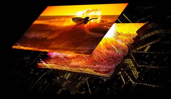 Công nghệ kiểm soát ánh sáng Quantum Matrix giúp hình ảnh được hiển thị chi tiết Công nghệ kiểm soát ánh sáng Quantum Matrix giúp hình ảnh được hiển thị chi tiết