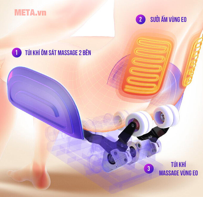 Ghế massage Okasa OS-668