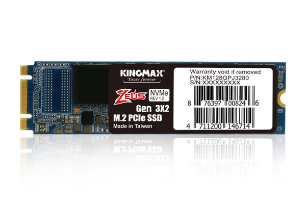Ổ SSD Kingmax PJ3280 128Gb PCIe Gen3x2 M.2 2280 (đọc: 1450MBps /ghi: 450MBps) Ổ SSD Kingmax PJ3280 128Gb PCIe Gen3x2 M.2 2280 (đọc: 1450MBps /ghi: 450MBps)