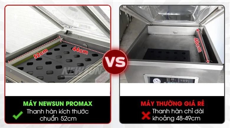 máy hút chân không Newsun DZQ500 Promax