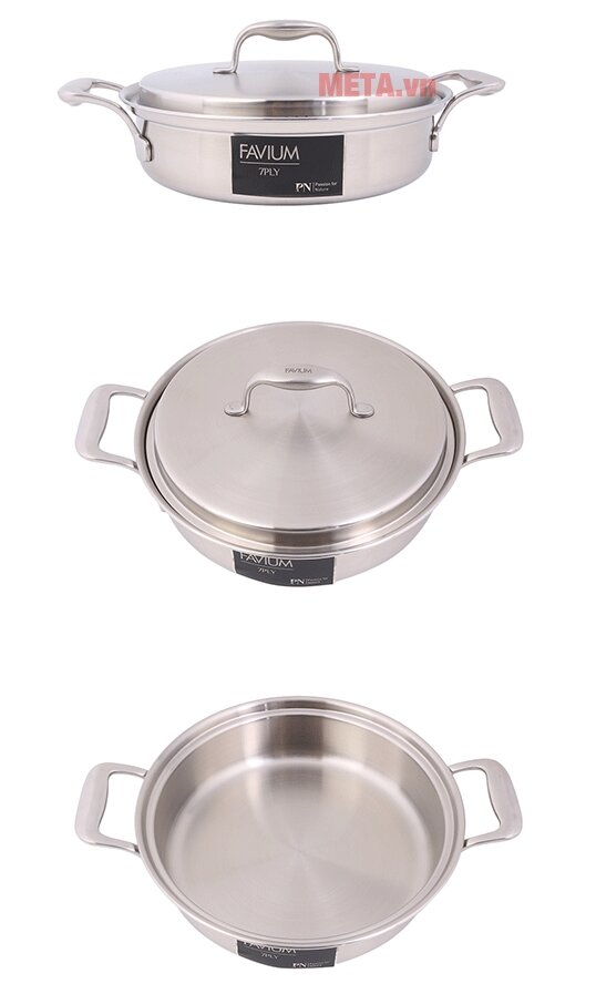 Bộ 5 nồi inox PoongNyun PNSPP (10 món)