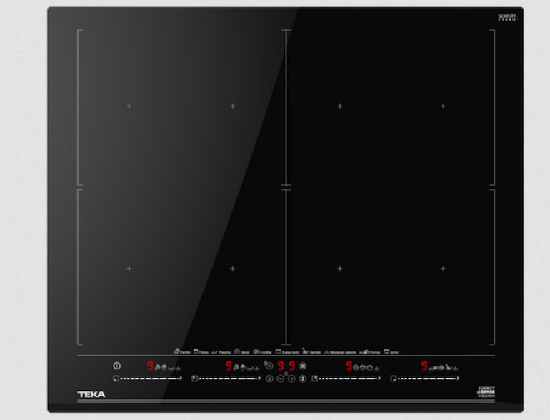Bếp sử dụng mặt kính Schott Ceran bền bỉ, cao cấp từ Đức