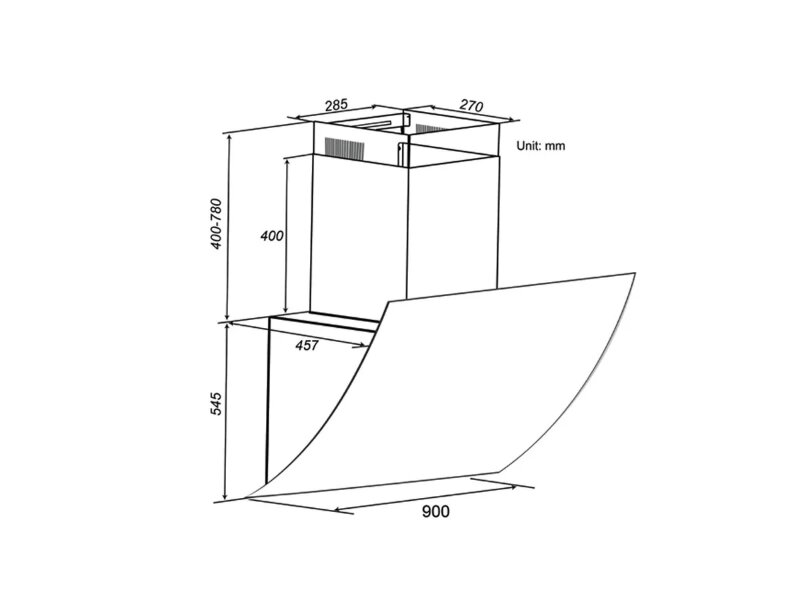 Máy hút mùi Spelier SP-708 Plus