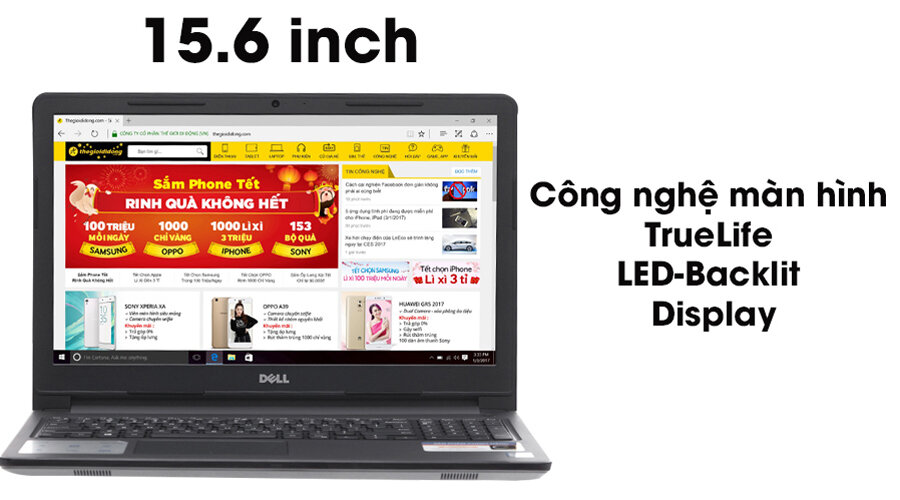 Dell Inspiron 3567 i3 6006U/4GB/1TB/2GB M430/Win10/(C5I3120W)