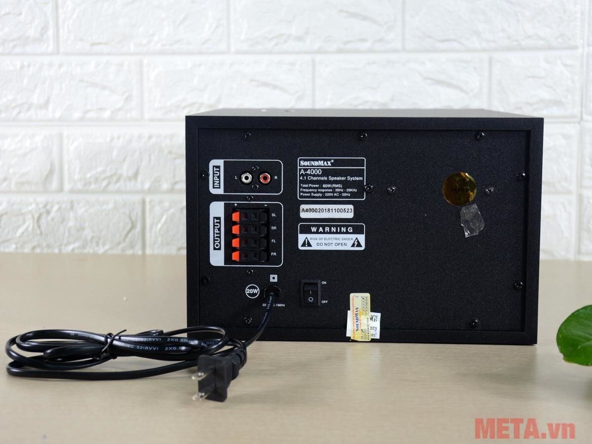 Loa SoundMax A4000 4.1