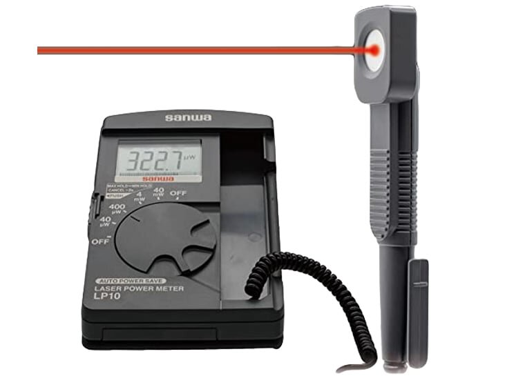 Máy đo công suất laser Sanwa LP10 Máy đo công suất laser Sanwa LP10