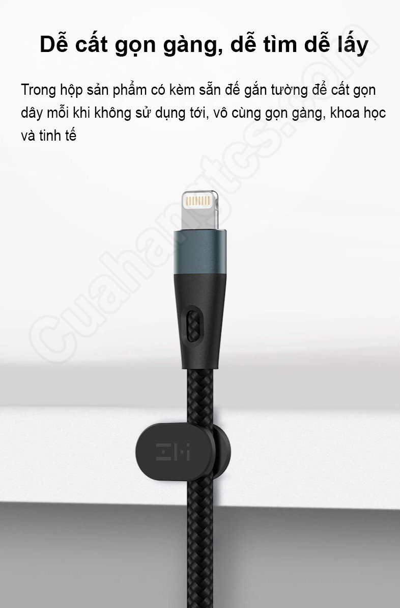 Cáp Lightning siêu bền Xiaomi ZMI AL806