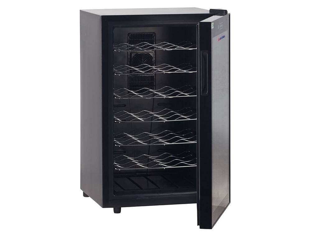 Tủ rượu Alaska JC 28S có khả năng chứa 28 chai cùng lúc Tủ rượu Alaska JC 28S có khả năng chứa 28 chai cùng lúc