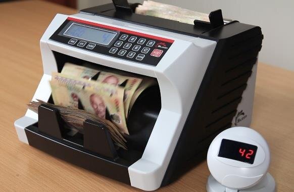 Máy đếm tiền Silicon MC-3300