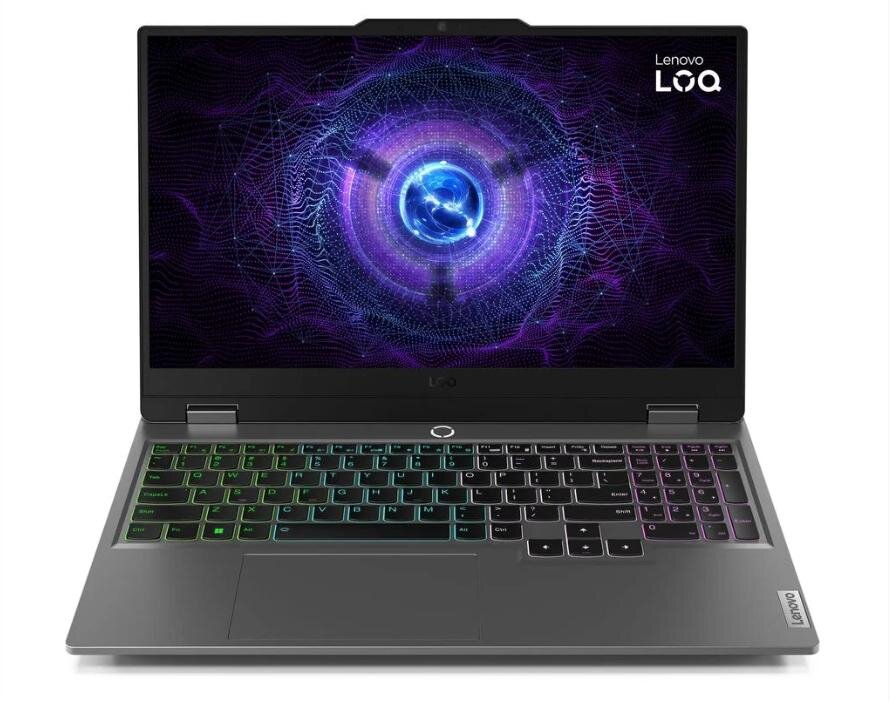 Laptop Lenovo Gaming LOQ 15IRX9 (83DV00D5VN) (NVIDIA Geforce RTX 4050 6GB/i7 13650HX/16GB RAM/512GB SSD/15.6 FHD 144hz/Win11/Xám) 