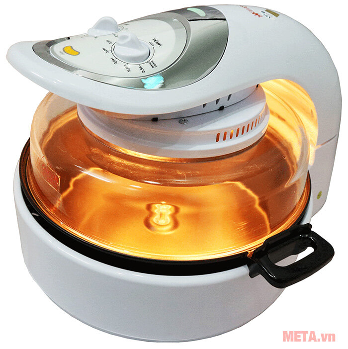 Lò nướng thủy tinh đa năng halogen Tiger Queen MO-02MHG (12 lít)