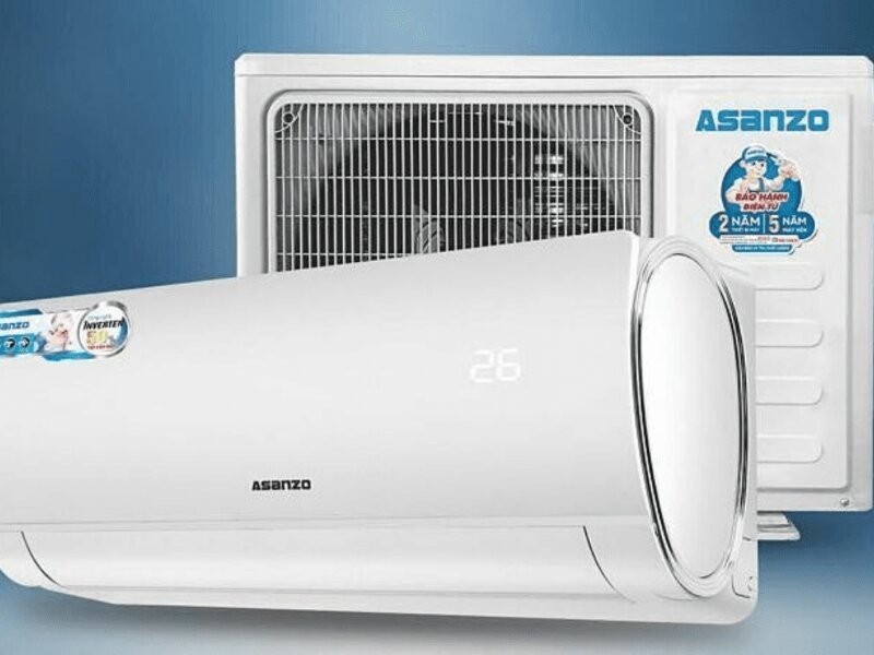 Điều hòa Asanzo 18000 BTU inverter 1 chiều K18A