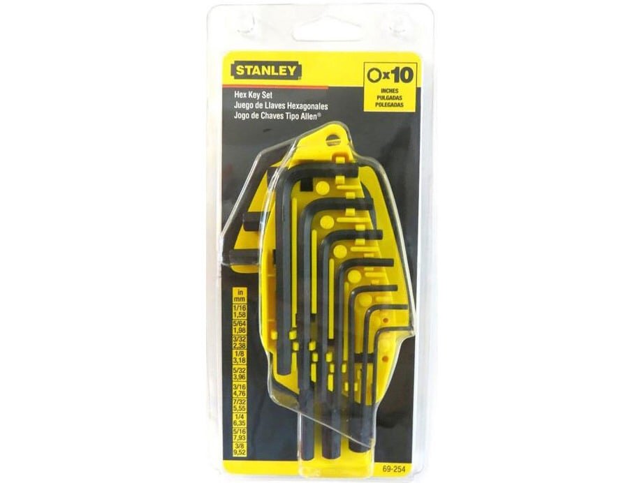 Bộ lục giác hệ inch Stanley 69-254 Stanley 69-254