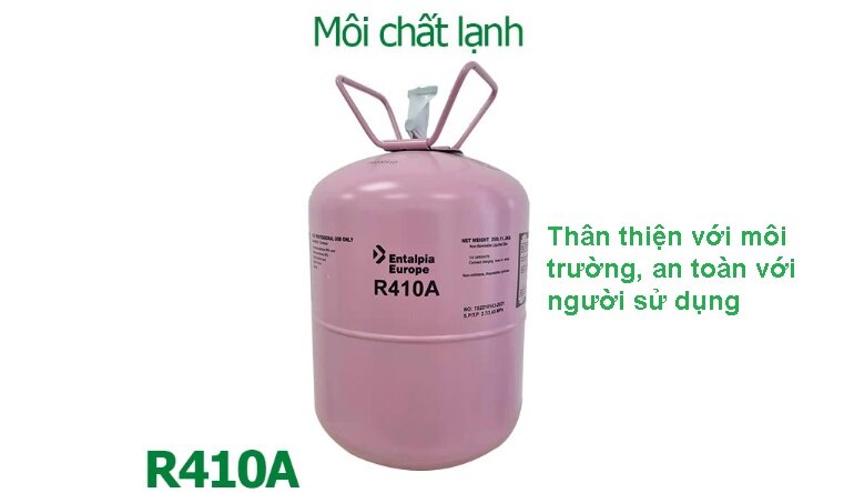 Điều hòa Nagakawa NB-C48R1A18 sử dụng môi chất lạnh R410A