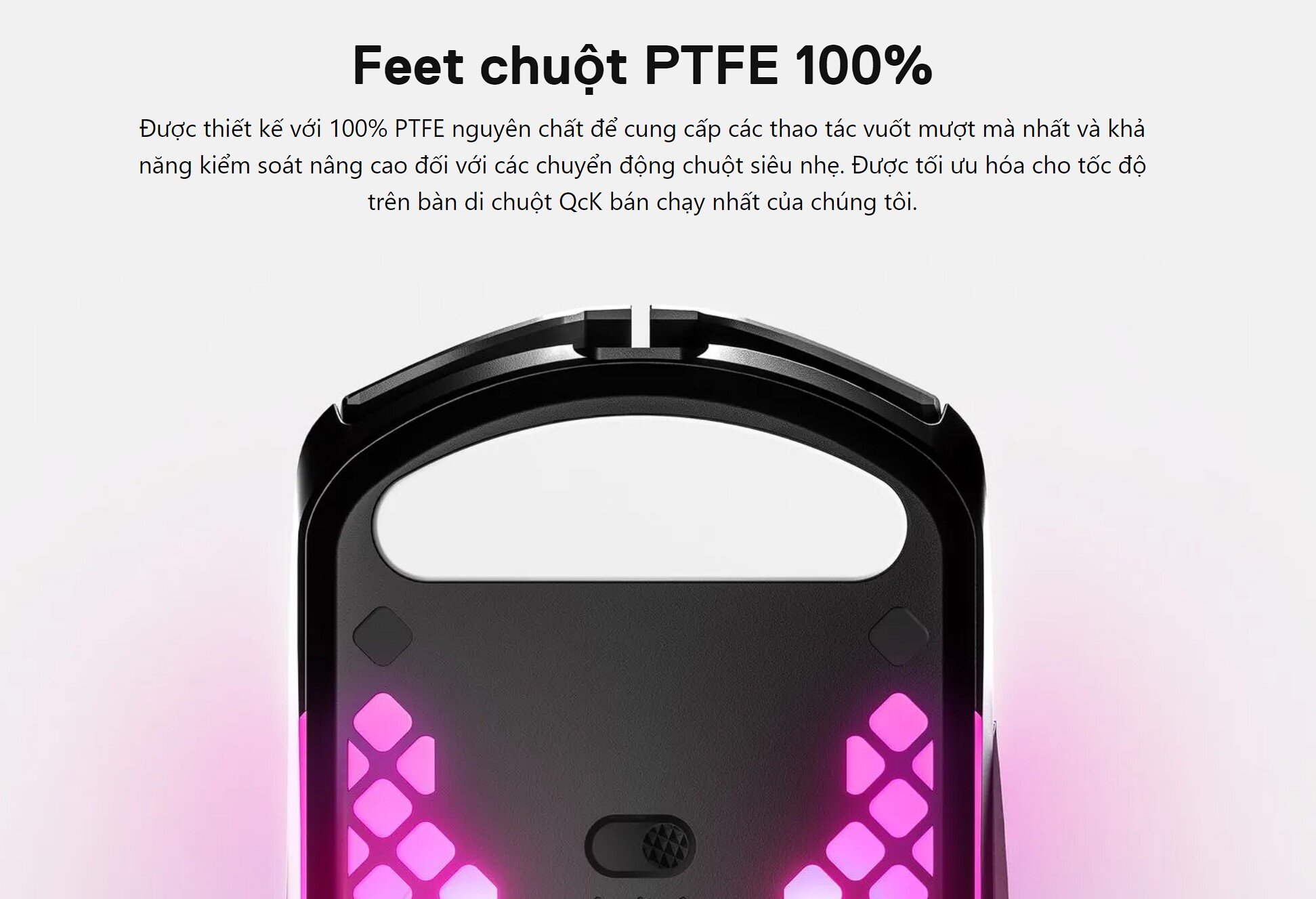 Chuột gaming không dây SteelSeries AEROX 3 WIRELESS 2022 Edition 62612