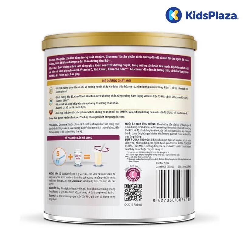 Sữa  400g Glucerna cho người tiểu đường