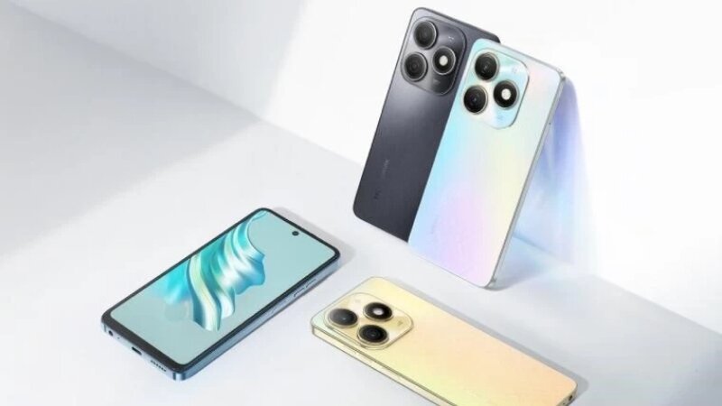 Điện thoại Tecno Spark 20C thiết kế