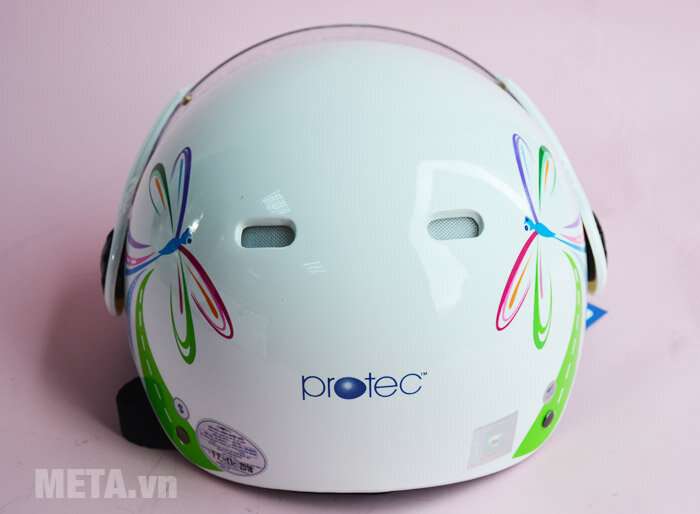 Mũ bảo hiểm Protec Kitty S 2 màu (có kính)