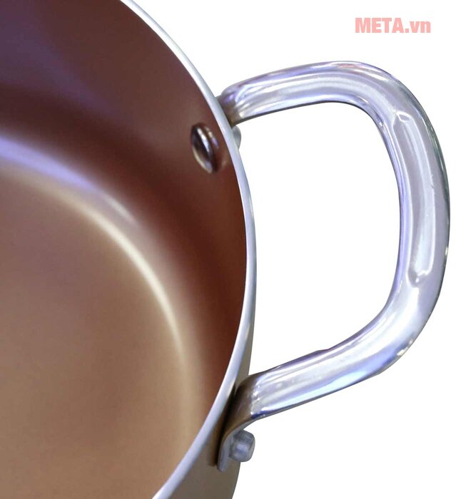 Bộ nồi phủ sứ an toàn đáy từ Elmich Royal Classic EL-3700 (16, 20, 24cm)